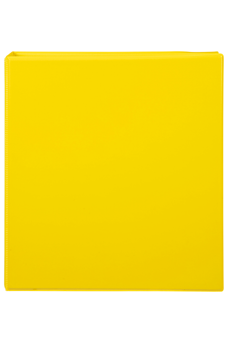 Marbig Overlay Insert Cover A4 Ring Binder 4/50 - Yellow