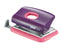 Rapid 10 Sheets 2 Hole Paper Punch (FC10) - Purple/Pink