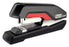 Rapid Stapler S50 Half Strip, Super Flat Clinch, Black/Red, 50 Sheet