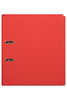 Marbig A4 Polyethylene (PE) Lever Arch File With Linen Finish Cover Red