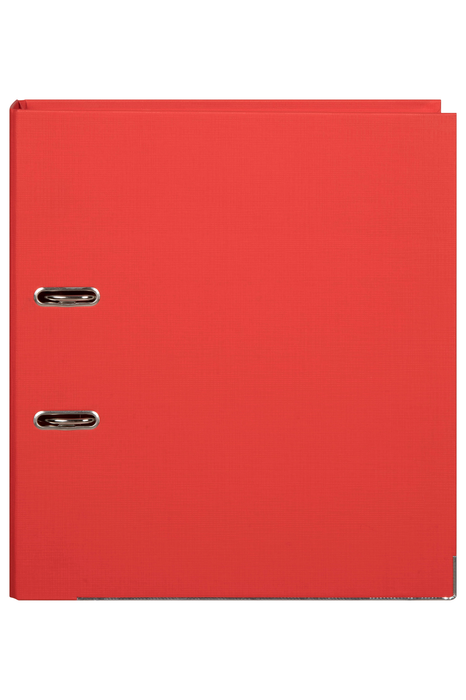 Marbig A4 Polyethylene (PE) Lever Arch File With Linen Finish Cover Red
