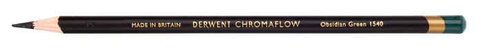 Derwent Chromaflow Pencil, Obsidian Green, Pack of 6