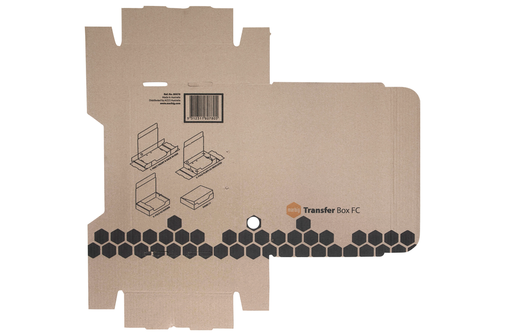 Marbig Foolscap Enviro Transfer Box | Archive Boxes — Discount Office