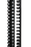 GBC Plastic Binding Comb 32mm, Black, 21 Loop, Pack of 50