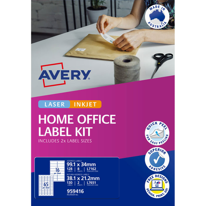 Avery Home Office Label Kit Address Labels & Address Labels, 10 Sheets