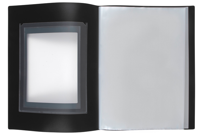 Marbig A3 20 Pocket Display Book, A4 Size Insertable Cover for Customisation