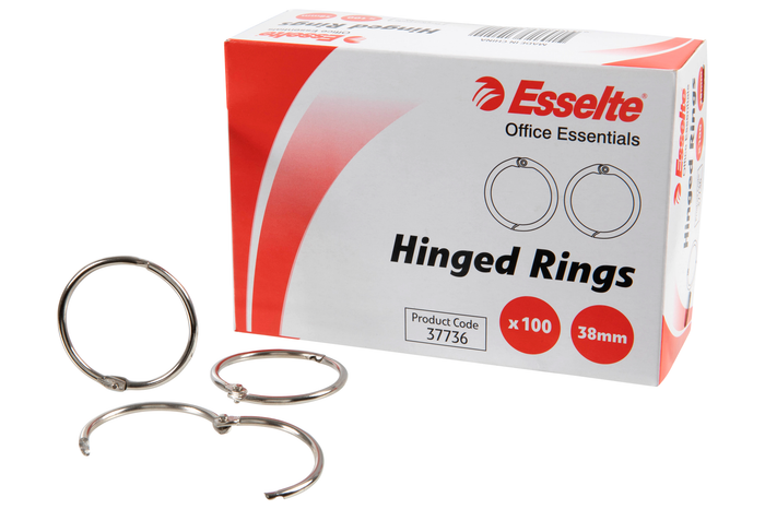 Esselte Book Rings 38mm x 100