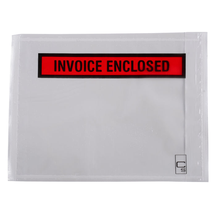 Labelope - 115 x 155mm INVOICE ENCLOSED x 100's pack