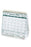 2027 Sasco Life Design Willow Tri-Fold Desk Calendar 210mm x 180mm