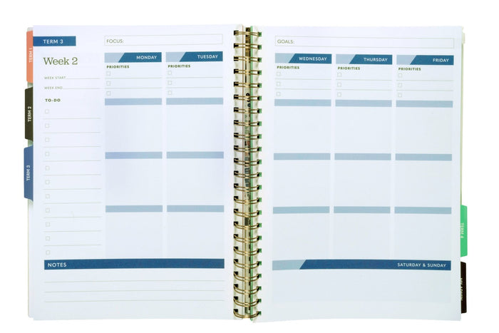 Spirax 2027 Teacher Diary A4 Teal