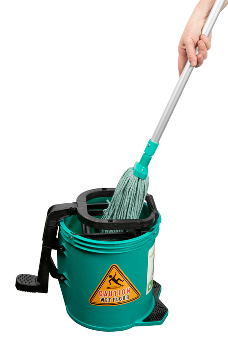 CleanLink 16L Heavy Duty Mop Bucket, Green
