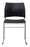 Stacking Buro Maxim Chair, Reflective Silver Frame Conference/Visitor Chair, Assembled, Free Trolley With 35 Chairs