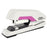 Rapid Stapler S50 Half Strip, Super Flat Clinch, White/Pink, 50 Sheet