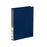 Marbig A4 Insert Cover Ring Binder, 25mm 4 D Rings, Blue
