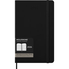 2026 Moleskine Professional, 130mm x 210mm Hard Cover Diary, Week To View,  Black
