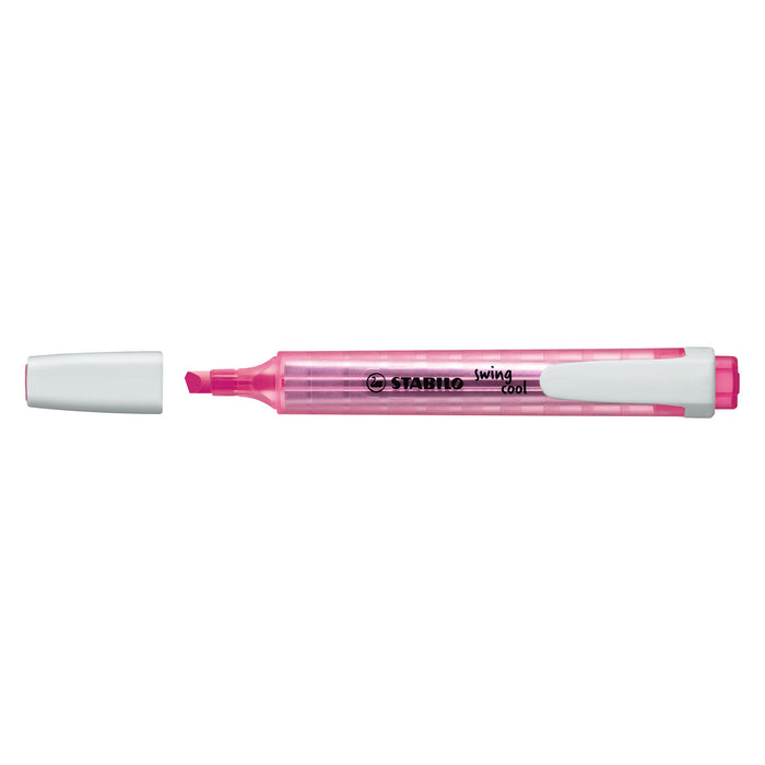 Stabilo Swing Cool Highlighter Pink, Box of 10 (275/56)