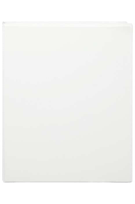 Marbig A4 3/25 Clearview Insert Cover Ringbinder, 3 D Ring - White