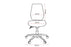 Buro Aura Ergo+ High Back Ergonomic Office Chair With Arm Rest, Nylon Base, Black Fabric