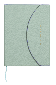 2025 Cumberland Miranda A5 Casebound Diary With Magnetic Fold Closure Cover, Week To View, Mint