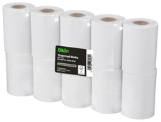 57mm x 50mm Thermal Paper Roll x Pack of 10 Rolls, Eftpos  Receipt Rolls FPITR57X50