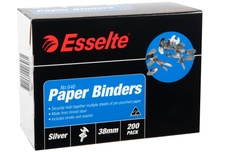 Silver Paper Fastener / Binder 38mm x 200