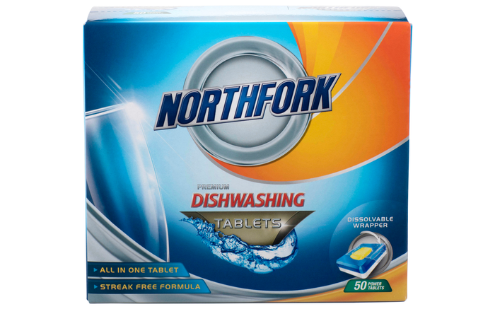 Northfork Dishwasher Tablets 50's Pack