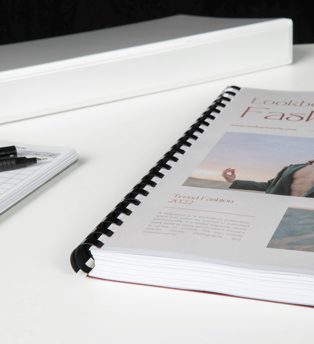 GBC Plastic Binding Comb 16mm, Black, 21 Loop, Pack of 100