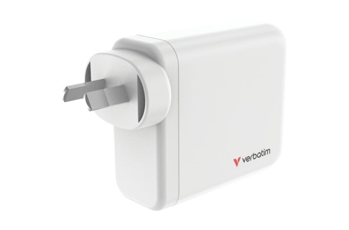 Verbatim GaN Charger 4 Port 140W USB A/C AO67035