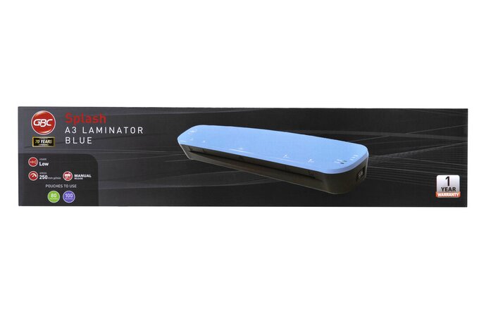 GBC Splash A3 Laminator Blue