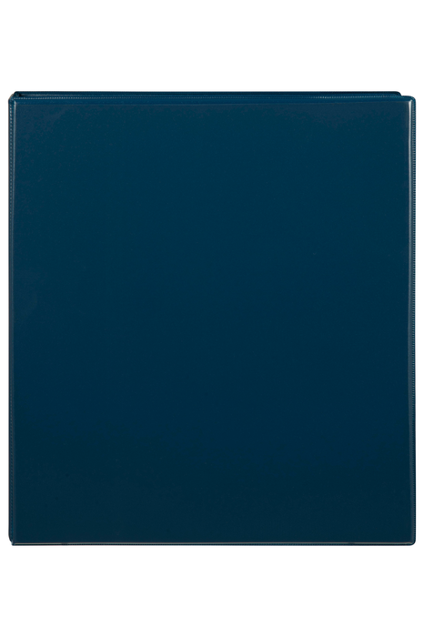 Marbig A4 Insert Cover Ring Binder, 38mm 2 D Rings, Blue