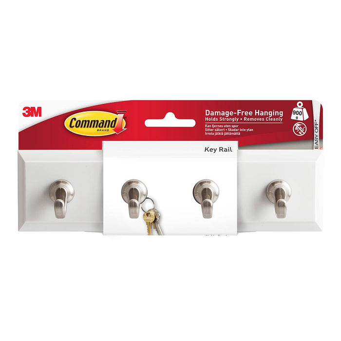 Command Quartz Key Rail HOM-18Q