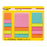 Post-it Super Sticky Notes, Supernova (Miami) Combo, Pack of 15 (4423-15SSMIA)