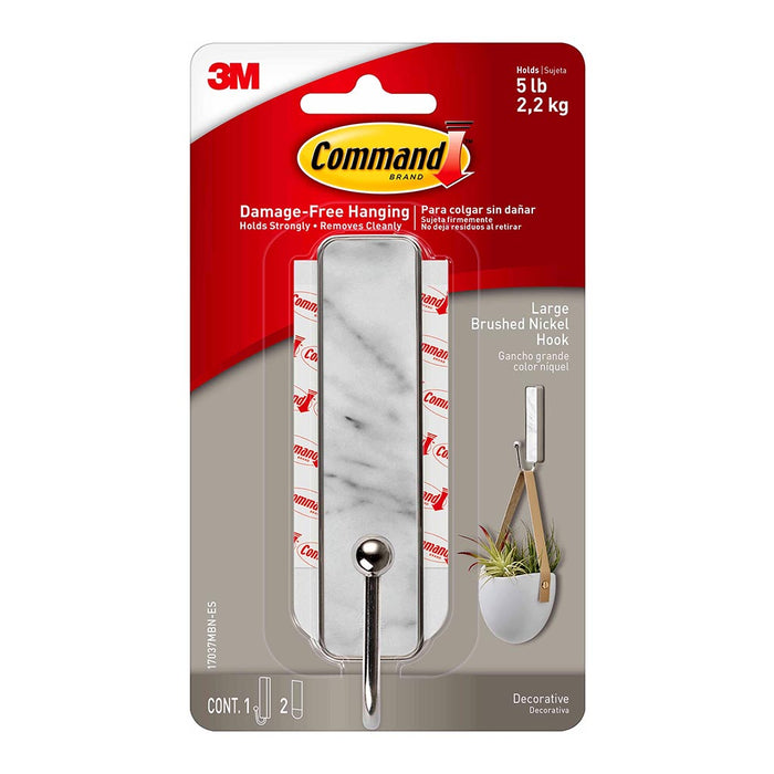 Command Large Marble Hook (17037MBM-ES)