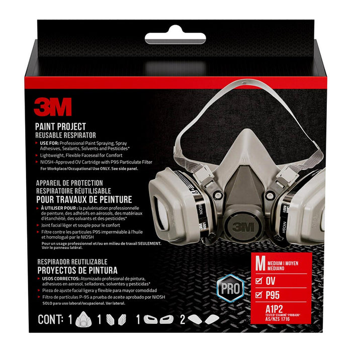 3M Paint Project Respirator (6211P1-DC)