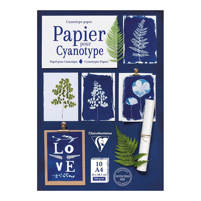 Clairefontaine Cyanotype Paper, A4, 300gsm, 10 Sheets