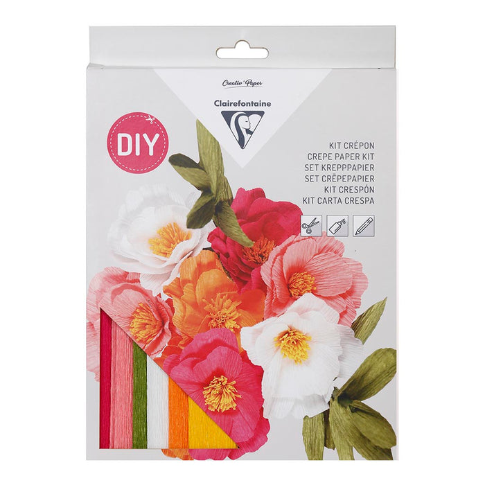 Clairefontaine Crepe Paper Kit Bunch of Flowers