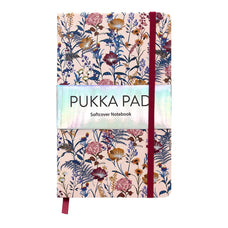 Pukka Bloom Softcover Notebook, 13cm x 21cm, Cream