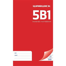 5B1 Warwick Indexed Notebook CX113905