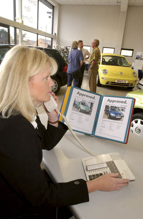 Durable Vario Table 10 A4 Display System 10 Assorted Panels