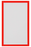 QuikStik Display Tickets Red Border 75 x 125mm x 10's