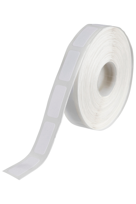 Quikstik Rectangle White Labels 10 x 24mm