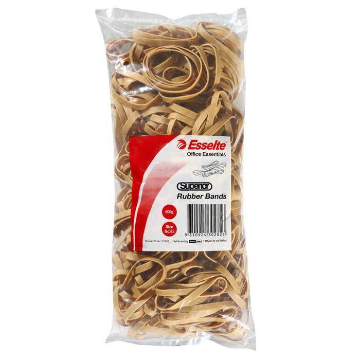 Esselte Superior Rubber Band #63 x 500gm