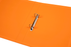 Marbig A4 2/25 Polyethylene (PE) Linen Finish Ring Binder Orange