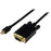 6 ft Mini DisplayPort to VGA Active Adapter Converter Cable - 6 foot mDP to VGA Video Adapter Converter - Mini DP to VGA Cable for Mac or PC 1920x1200 - Black IM2482481