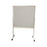 600mm High Double Sided Pinboard On Stand with Wheels (Choice of colours in Standard Fabric) Breeze NBMRA,F6090-BREEZE