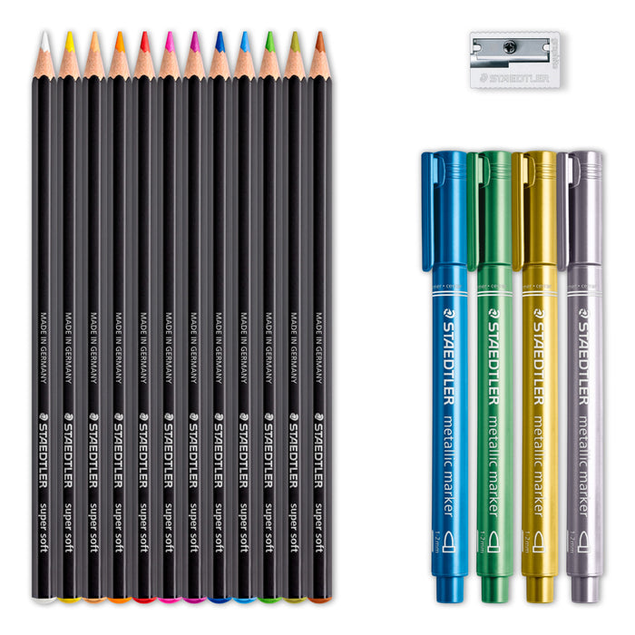 Staedtler Design Journey Mixed Black & White Set