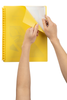 Marbig A4 Refillable Display Book 20 pocket Yellow