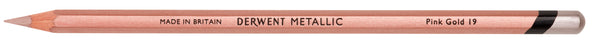 Derwent Metallic Pencil Pink Gold x 6's pack