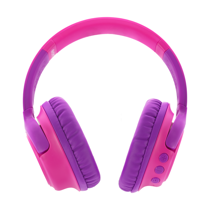 Moki Mixi Kids Volume Limited Wireless Headphones - Pink Purple