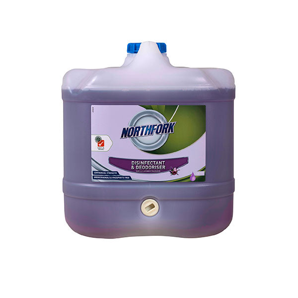 Northfork Deodoriser & Disinfectant Rainforest 15 Litres